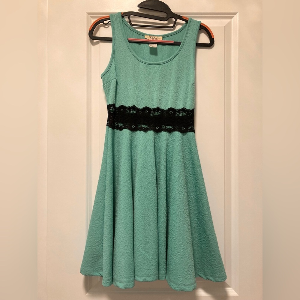 Mint Green Skater Dress